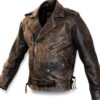 Veste moto Australian Bikers Gear col cranté manches longues-0