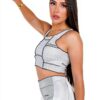 Haut sans manches coupe lâche confortable pour femme-4