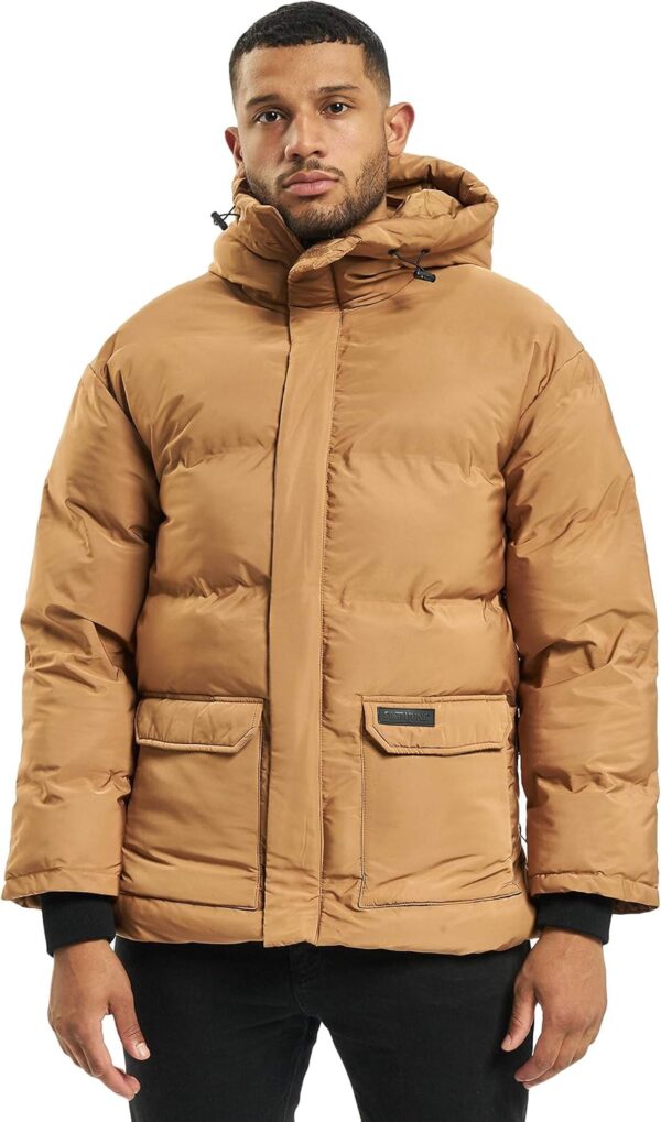 Parka surdimensionnée Sixth June Marron Camel confort-0
