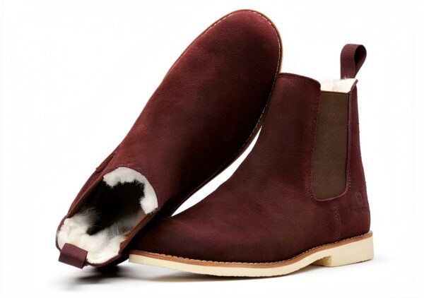 SL-Saint Bottes Chelsea Hommes Cuir Vachette Faites Main