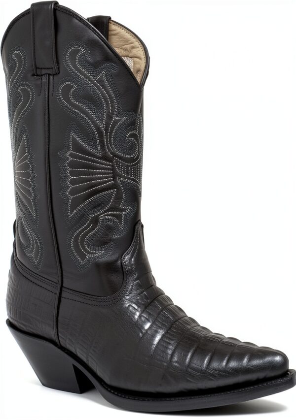 Grinders Bottes Homme Cuir Véritable Pointues Western