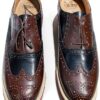 Solovair Chaussures Homme Cuir Brogue Anglaise Antidérapant-0
