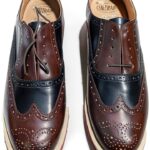 Solovair Chaussures Homme Cuir Brogue Anglaise Antidérapant-0