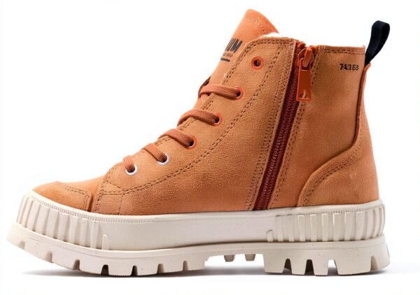 Baskets femme cuir lacets fermeture éclair 40 EU-3