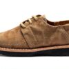 Derby Kickers Homme Chaussures Cuir Marron Beige Taille-1
