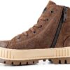 Palladium Bottes femme semelle caoutchouc doublure chaude-3