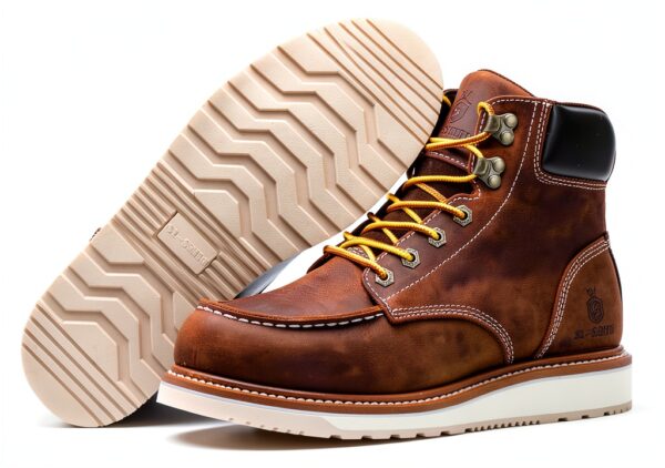 SL-Saint Bottes Travail Cuir Confort Sécurité Homme-4