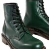 Bottes Dr Martens cuir durable confortable mixte vert-3