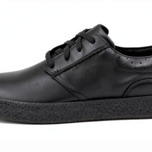 Clarks Baskets Homme Cuir Noir Marron Foncé Lacets Confort-0