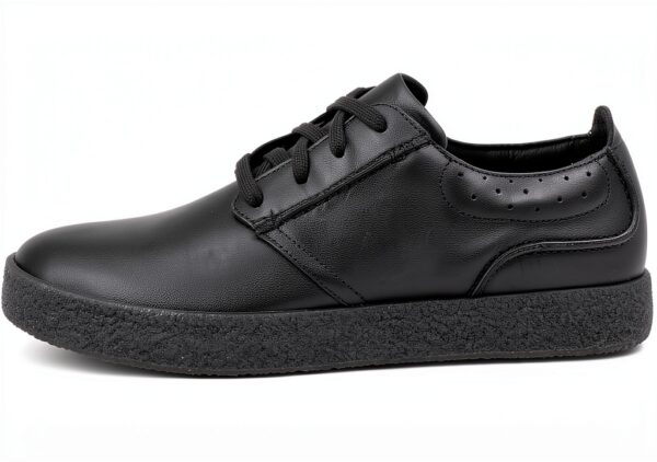 Clarks Baskets Homme Cuir Noir Marron Foncé Lacets Confort-0