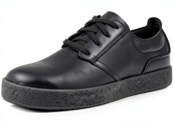 Clarks Baskets Homme Cuir Noir Marron Foncé Lacets Confort-3