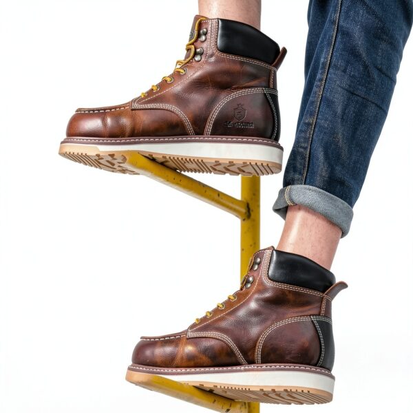 SL-Saint Bottes Travail Cuir Confort Sécurité Homme-2