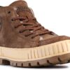 Palladium Bottes femme semelle caoutchouc doublure chaude-5