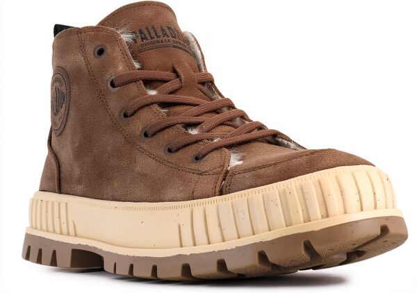 Palladium Bottes femme semelle caoutchouc doublure chaude-5