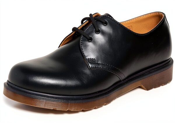 Dr Martens Derby 1461 Mixte Noir Cuir Lisse Homme