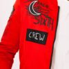 Veste bomber homme Sixth June satin inscriptions motifs-5