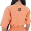 Pavo Supporte Ecran Orange Bureau Ergonomique Montage VESA-1