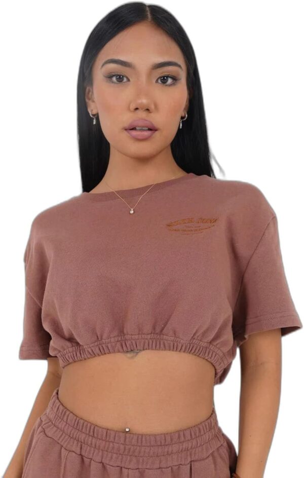 Sixth June T-shirt lifestyle marron taille M mode-0