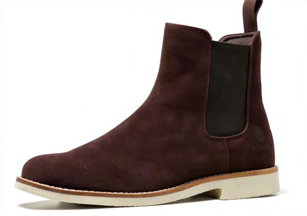SL-Saint Bottes Chelsea Hommes Cuir Vachette Faites Main