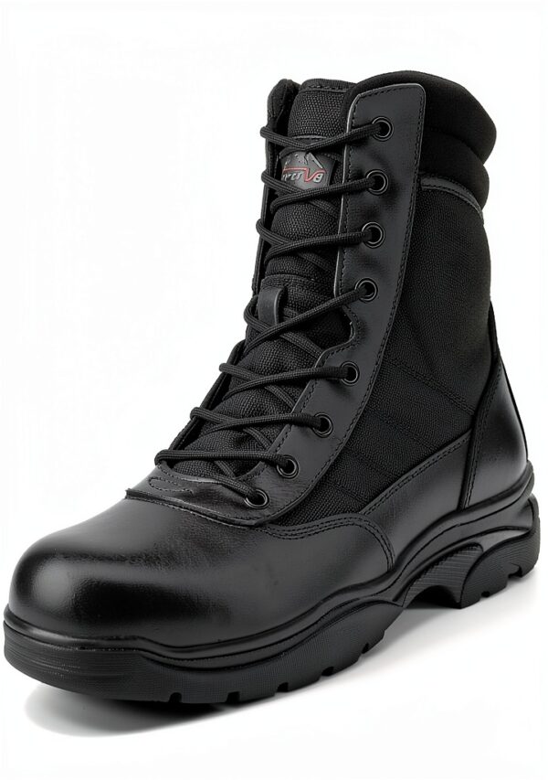 NORTIV 8 Bottes Militaires Homme Cuir Randonnée Hiver