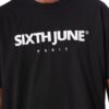 T-shirt homme Sixth June logo Paris brodé matière fluide-2