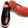 Solovair Chaussures Homme Cuir Brogue Anglaise Antidérapant-1