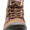 Bottes PALLADIUM Femme Cuir Souple Doublure Chaude Vert-1