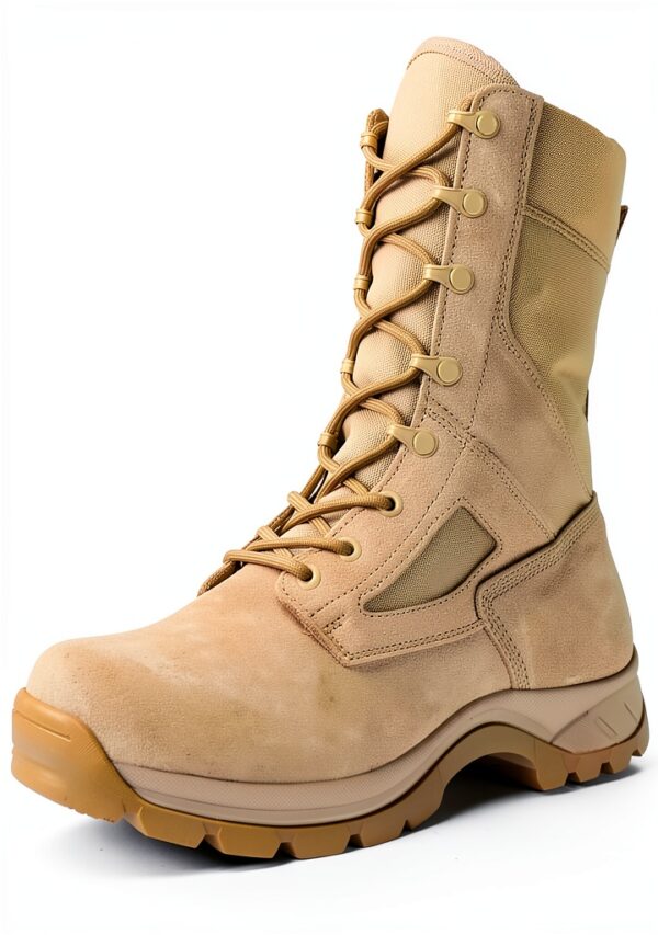 Ludey Bottes Militaires Hommes Respirantes Antidérapantes