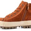 Palladium Bottes Suédé Doublure Chaude Taille Couleur Gris-3