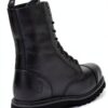 Grinders Bottes Derby Homme Cuir Noir 10 Eye-2