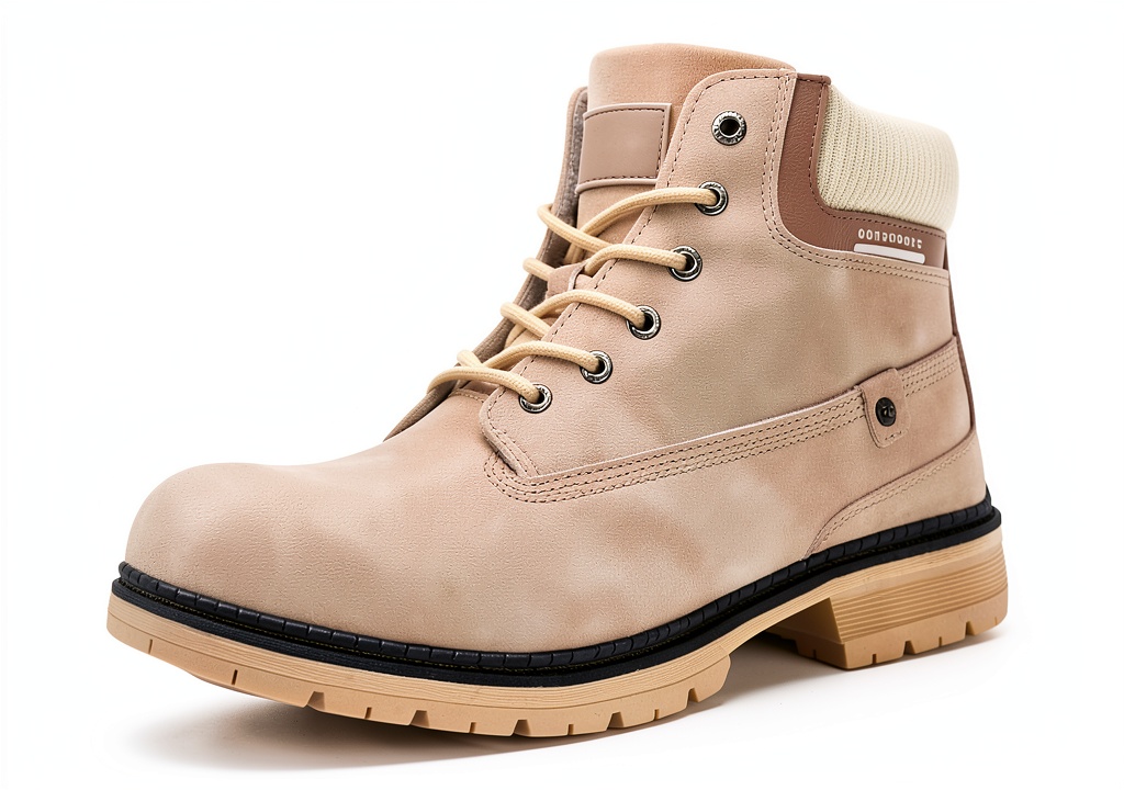 Bottes Eagsouni portées avec un jean et un manteau d'hiver