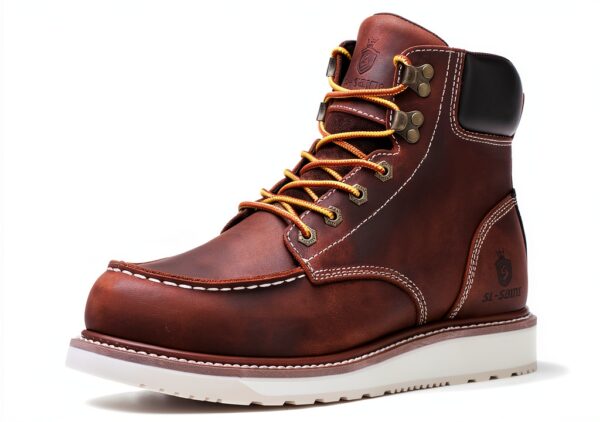 SL-Saint Bottes Travail Cuir Confort Sécurité Homme-0