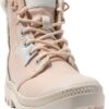 Bottes PALLADIUM femme cuir imperméable fourrure doublure-5