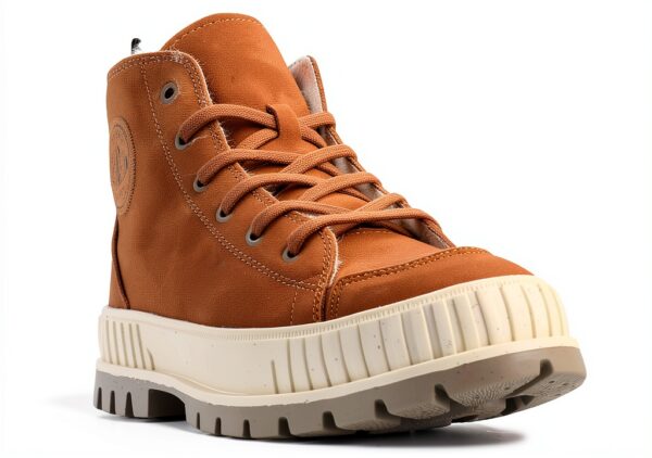 Palladium Bottes Suédé Doublure Chaude Taille Couleur Gris-5