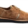 Derby Kickers Homme Chaussures Cuir Marron Beige Taille-3