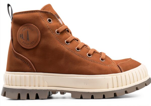 Palladium Bottes Suédé Doublure Chaude Taille Couleur Gris-0