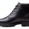 Clarks Chaussures Homme Cuir Noir Confort Technologie-0