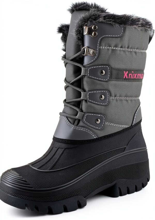 Knixmax Bottes Neige Imperméables Chaudes Randonnée Hiver