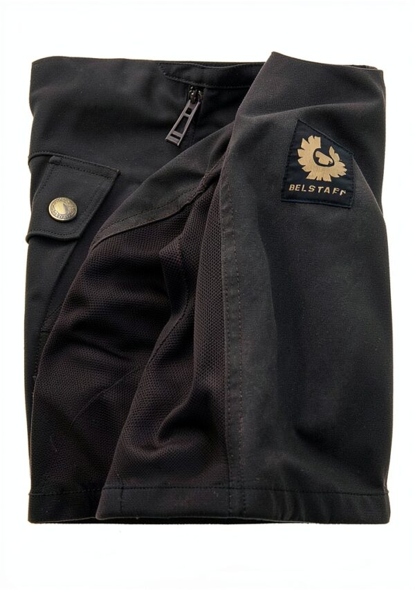 Belstaff Blouson Moto Wax Temple Cuir Ventilation-1