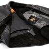 Veste Belstaff cuir moto protection homme noir taille 54-2