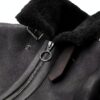 Veste Belstaff cuir moto protection homme noir taille 54-1
