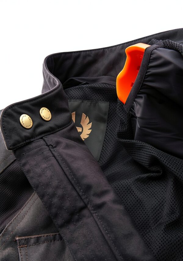 Belstaff Blouson Moto Wax Temple Cuir Ventilation-2