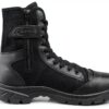 Bottes militaires QUNLON homme toile caoutchouc antidérapant-2