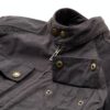 Belstaff Blouson Moto Wax Temple Cuir Ventilation-4