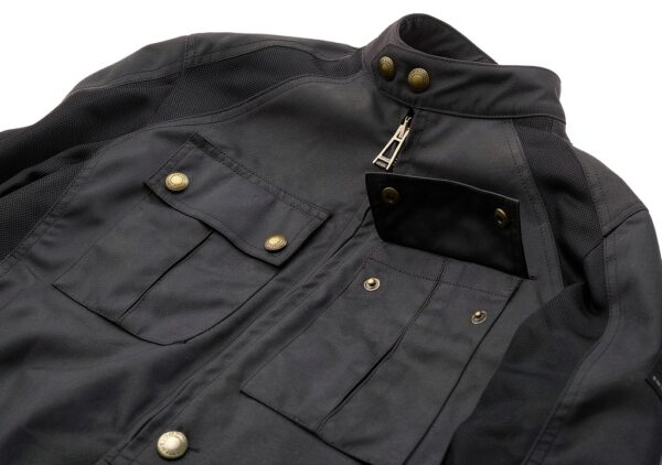 Blouson Moto Belstaff Wax Coton ciré classique-4