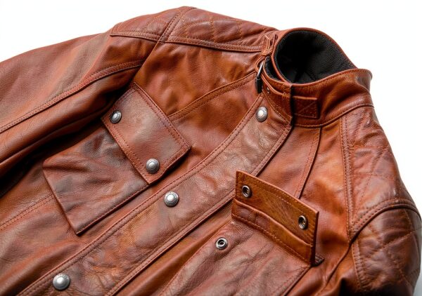 Veste en cuir Belstaff pour homme-4