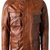 Veste en cuir Belstaff pour homme-0