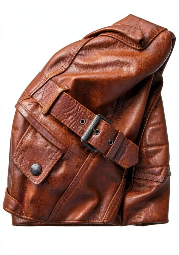 Veste en cuir Belstaff pour homme-1