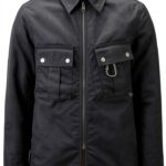 Chemise de Moto Belstaff Noir métallisé coupe XL-0
