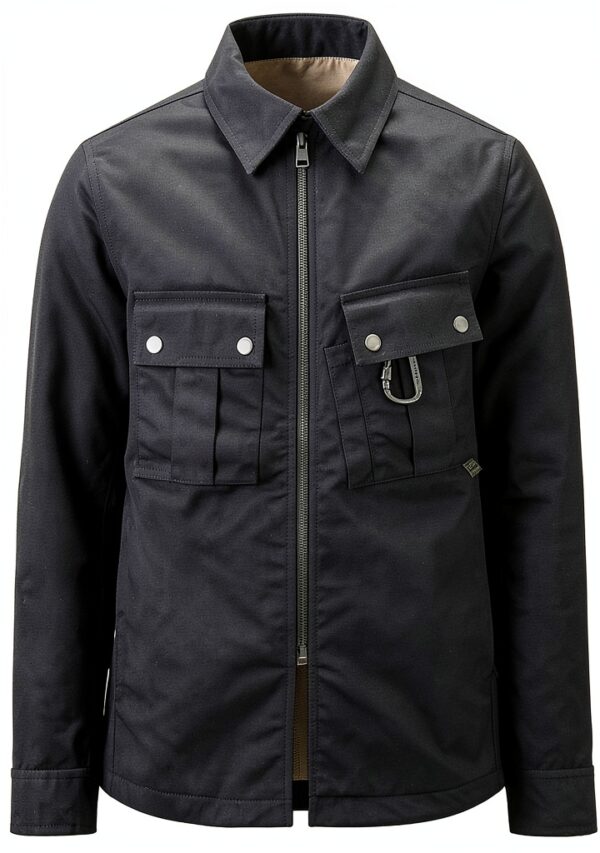 Chemise de Moto Belstaff Noir métallisé coupe XL-0